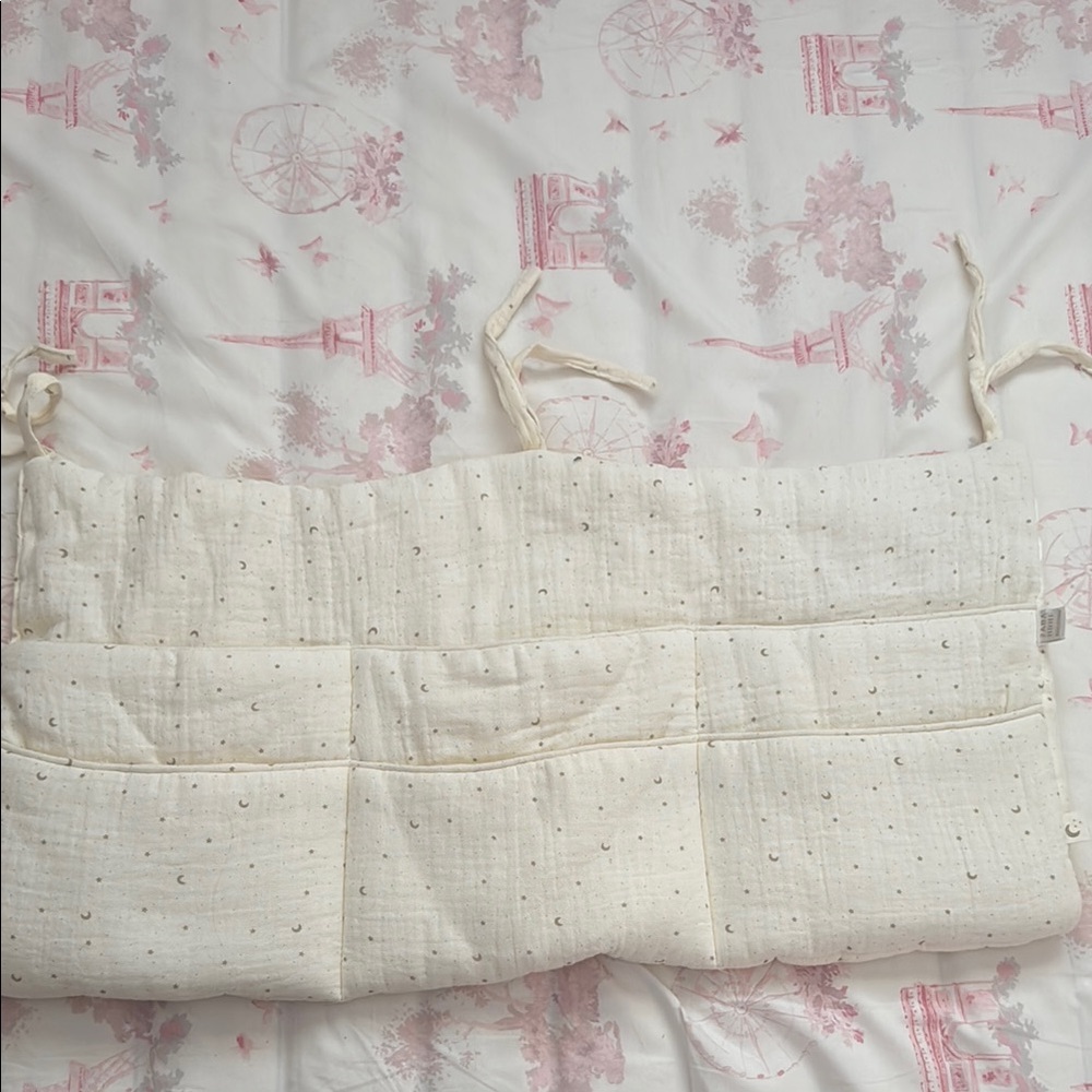 Zara Home Cream Baby Crib Bumper